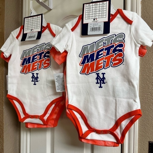 4 NEWBORN Infant Boys or Girls New York Mets Tie-Dye Bundle Bodysuits MLB
NWT - Picture 5 of 7